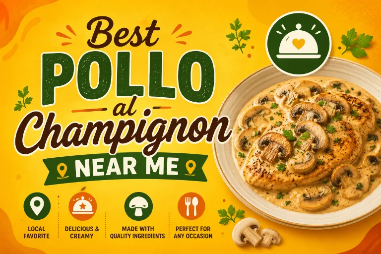 Best Pollo al Champignon Near Me How to Find the Perfect Creamy Mushroom Chicken