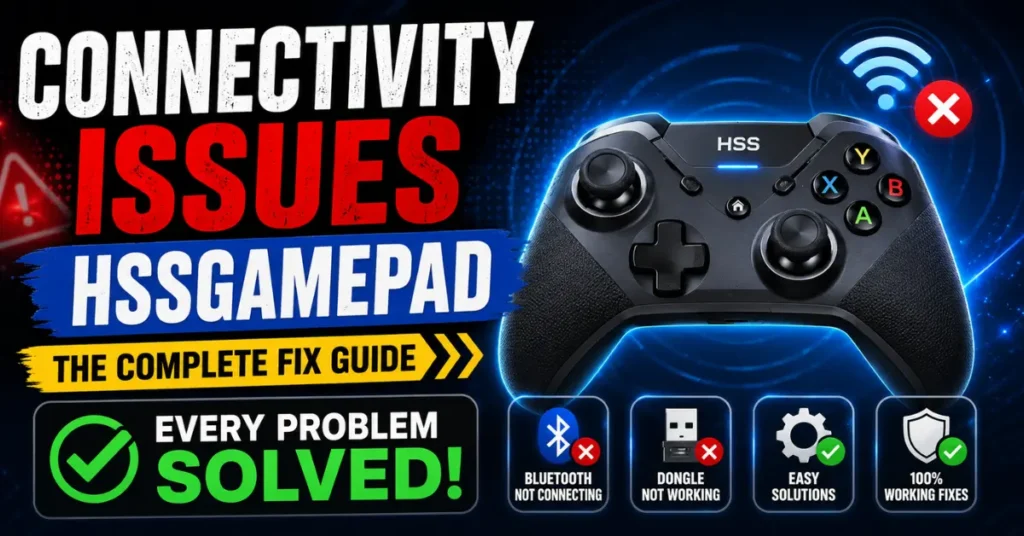 Connectivity Issues HSSGamePad Causes, Troubleshooting, and Effective Solutions